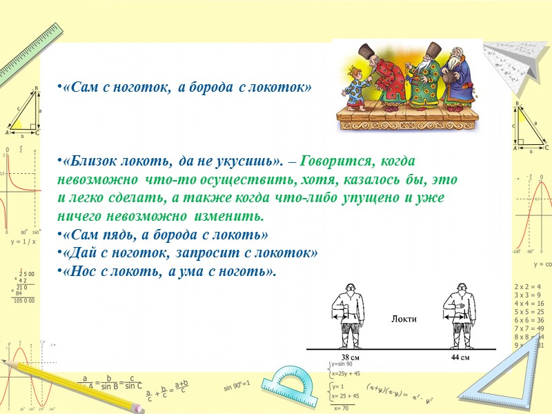 «Сам с ноготок, а борода с локоток»    «Близок локоть, да не